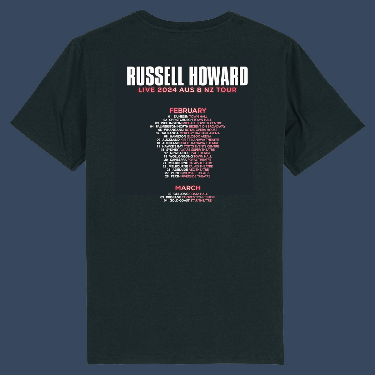 RH 2024 AUS/NZL Tour Unisex T-Shirt