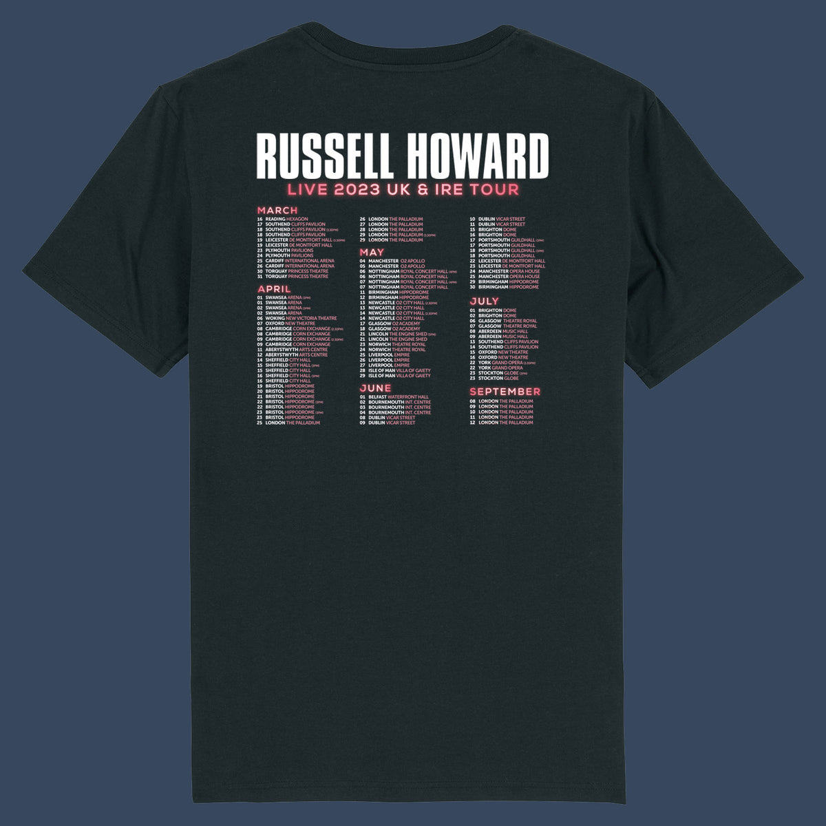 RH 2023  Live Tour Unisex T-Shirt