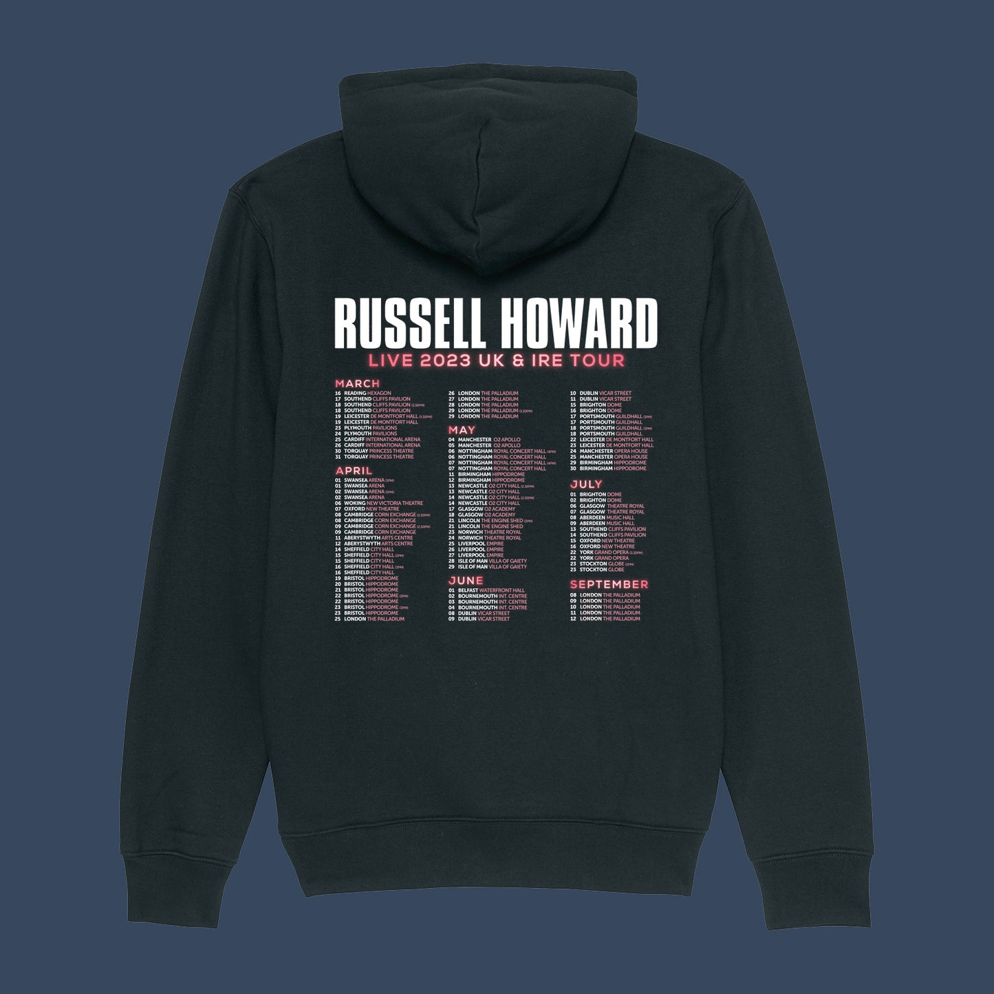 RH 2023 Live Tour Unisex Hoodie